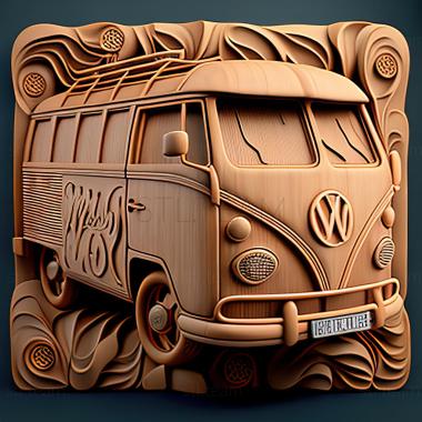 3D модель Volkswagen LT (STL)